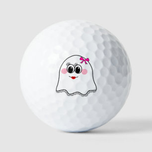 Funny Ghost emoji! Golfball