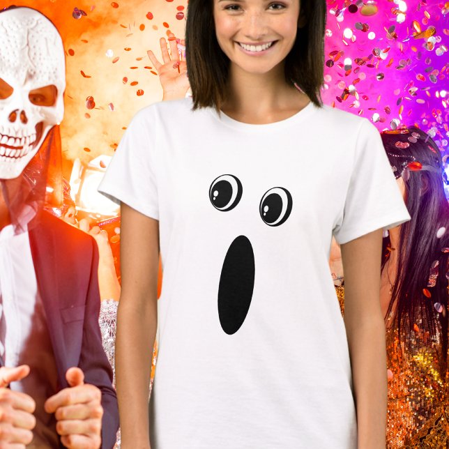 Funny Ghost Face T-Shirt (Von Creator hochgeladen)