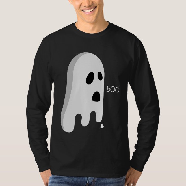Funny ghost, gebrochenes Herz Kostüm Halle zwische T-Shirt (Vorderseite)