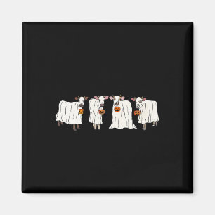 Funny Ghost Kühe Halloween Tiere Kuh Lover Spook Magnet