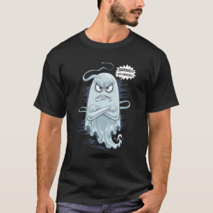 "Funny Ghost of Missbilligung T - Shirt   sarkasti