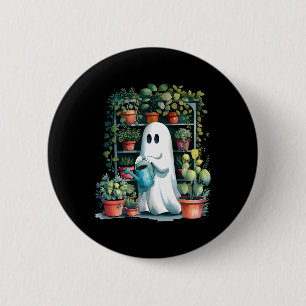 Funny Ghost Pflanze Spooky Season Trick oder Treat Button