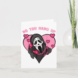 Funny Ghost ruft Halloween-Kostüm No You Hang Karte