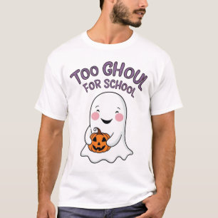 Funny Ghost To Ghoul für Schule T-Shirt