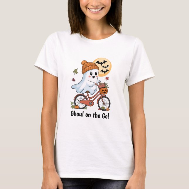 Funny Ghoul on Go Custom T-Shirt (Vorderseite)