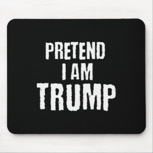 Funny gibt vor, ich sei Trump Halloween politische Mousepad