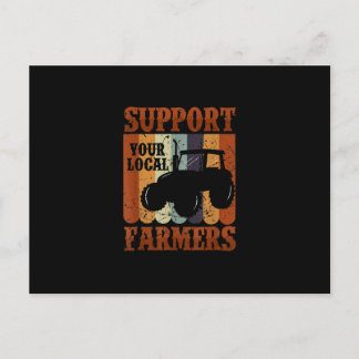 Funny Gift Bauer Hühnerfarm Ziege Zuchtgeschenk Einladungspostkarte