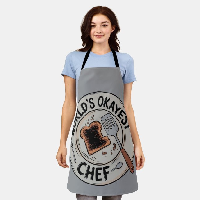 Funny Gift for Cooks: Das weltweit beste Koch-Desi Schürze (Getragen)