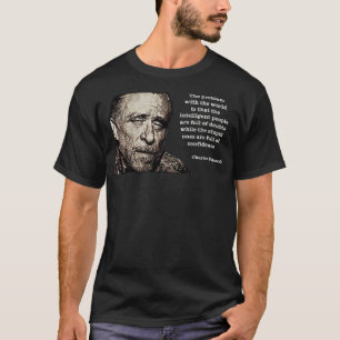 Funny Gift für Charles Bukowski Geschenke Musik Fa T-Shirt