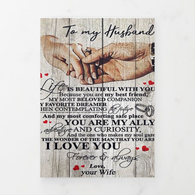 Funny Gift für den Menschen | Witzige Zitate für E Dreifach Gefaltete Ankündigung (Cover)