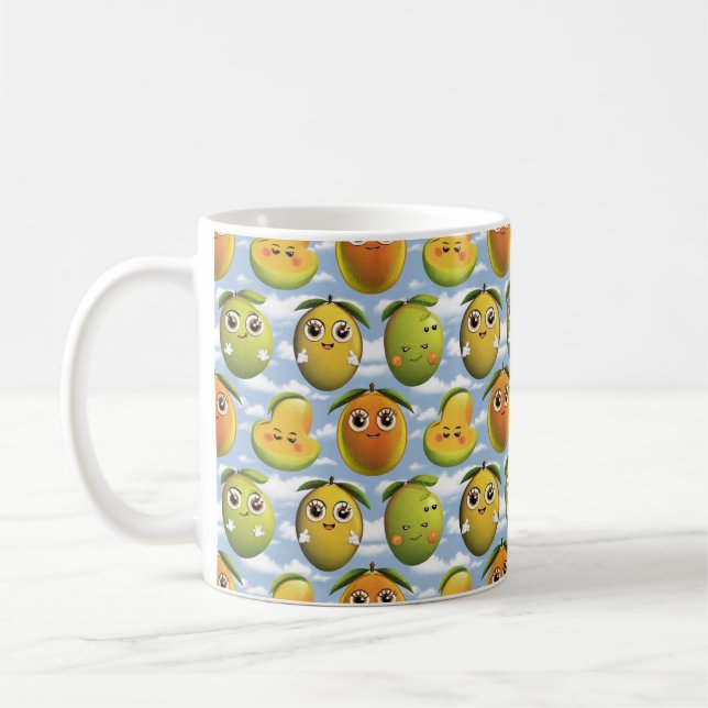 Funny Gift für Mango Liebhaber Kaffeetasse (Links)