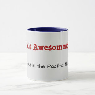 Funny Gift für Vater im Nordwesten des Pazifiks Tasse
