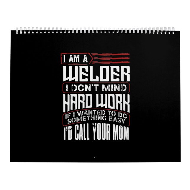 Funny Gift für Welder | Welder Vater Lover Gift Kalender (Titelbild)