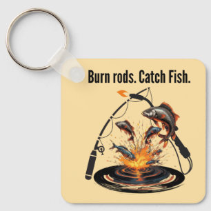 Funny Gift für Welders, die Liebe Fischerei Schlüsselanhänger