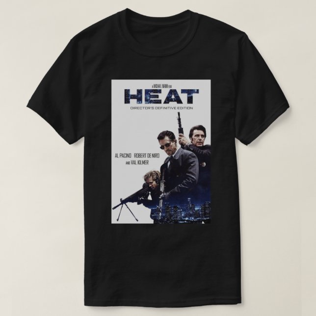 Funny Gift Heft Crime Movie Retro Wave T-Shirt (Design vorne)