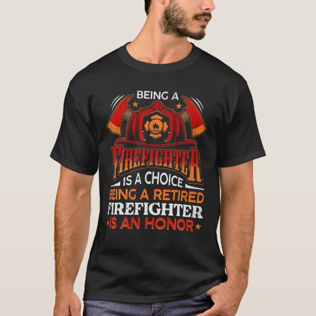 Funny Gift Heroic Fireman Gift Idee Nachwuchs Fire T-Shirt (Vorderseite)