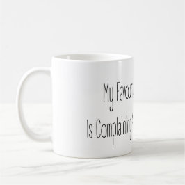 Funny Gift Quote My Favourite Winter Sport Mug Kaffeetasse