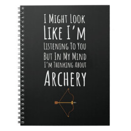 Funny Gifts For Archery Hunter Bow Arrow Sport Notizblock