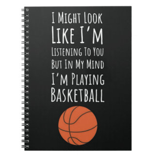 Funny Gifts For Basketball Players Team Fan Sports Notizblock
