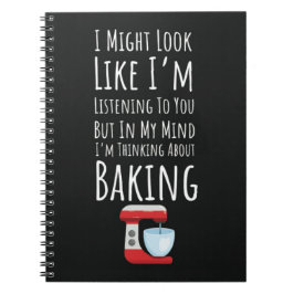 Funny Gifts For Bread Bakers Baking Food Bakery Notizblock