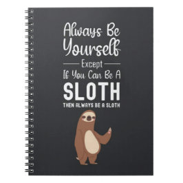 Funny Gifts For Sloth Lovers Humor Animals Joke Notizblock