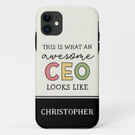 Funny Gifts für CEO | Phantastischer CEO Boss Gesc Case-Mate iPhone Hülle