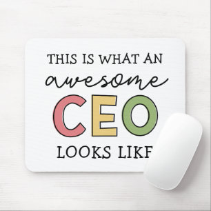 Funny Gifts für CEO   Phantastischer CEO Boss Gesc Mousepad