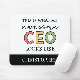 Funny Gifts für CEO | Phantastischer CEO Boss Gesc Mousepad