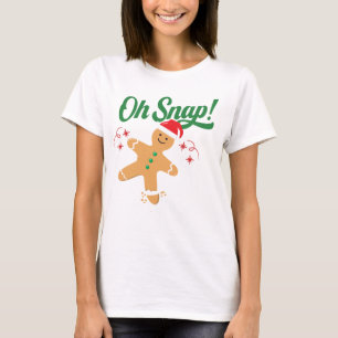 Funny Ginger Snaps Weihnachts-Shirt - Feiertag Spa T-Shirt