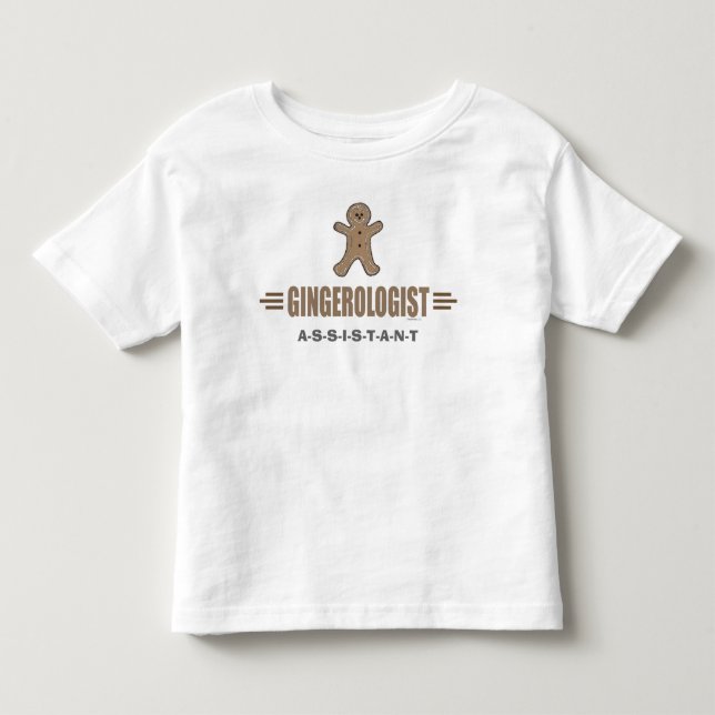 Funny Gingerbread Kleinkind T-shirt (Vorderseite)