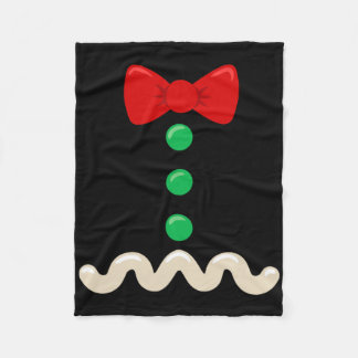 Funny Gingerbread Man Costume Christmas Xmas Men W Fleecedecke