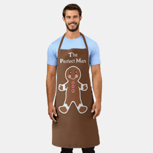 Funny Gingerbread Man Kitchen Schürze