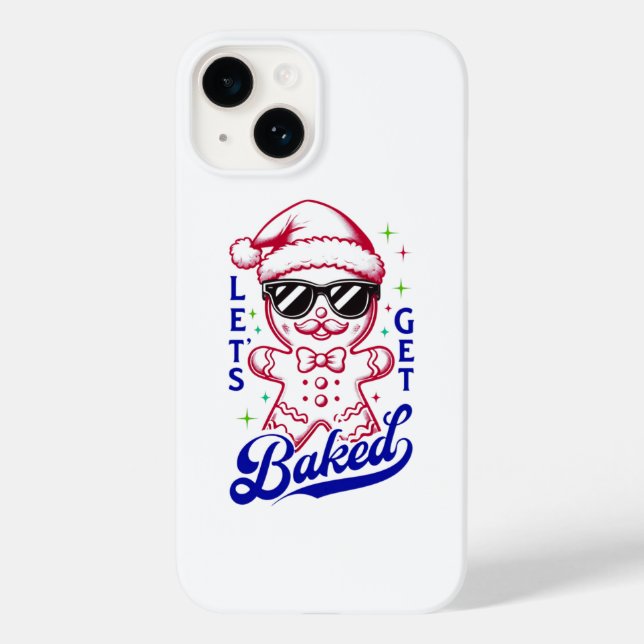 Funny Gingerbread Man - Lasst uns gebacken Case-Mate iPhone Hülle (Rückseite)