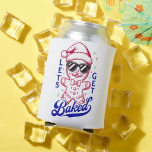 Funny Gingerbread Man - Lasst uns gebacken Dosenkühler