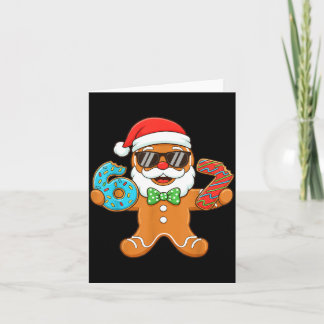 Funny Gingerbread Six Seven 67 Christmas Ice Cream Karte