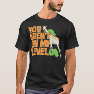 Funny Giraffe Animal Keeper-Geschenk T-Shirt