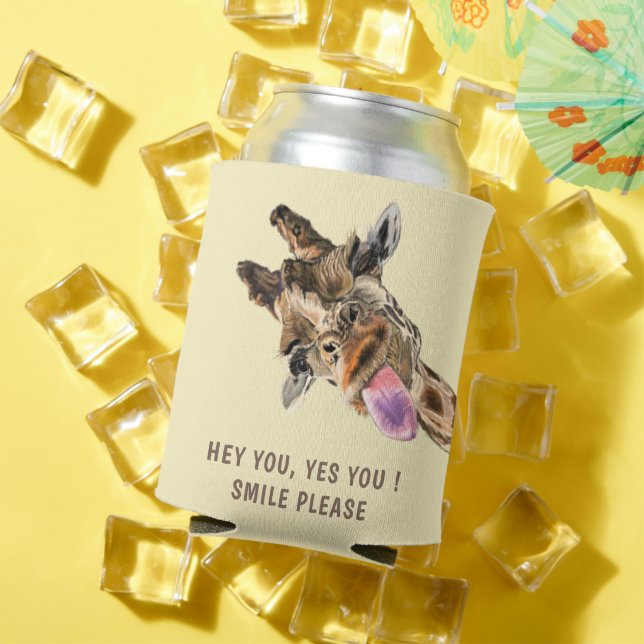 Funny Giraffe Can Cooler Dosenkühler (In Situ Sommer)