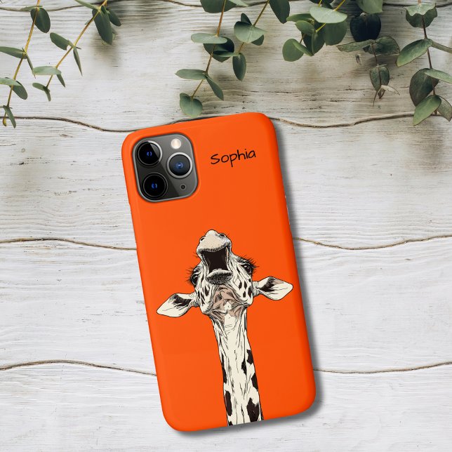 Funny Giraffe Case-Mate iPhone Hülle (Von Creator hochgeladen)