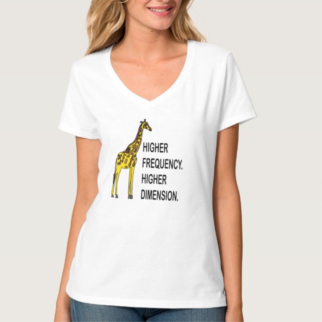 Funny Giraffe Pun T-Shirt (Vorderseite)