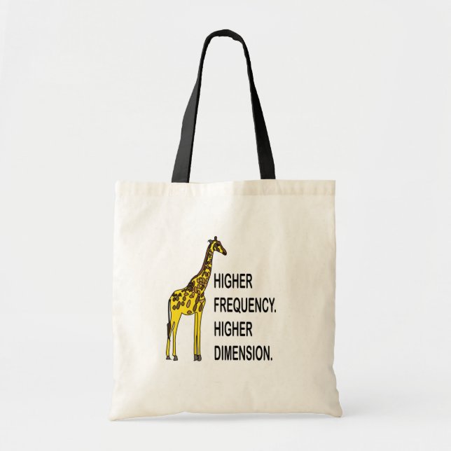 Funny Giraffe Pun Tragetasche (Vorne)