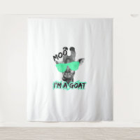 Funny Giraffe Shirt Moo Ich bin ein Ziege Niedlich