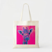 Funny Giraffe stickt seine Zunge heraus