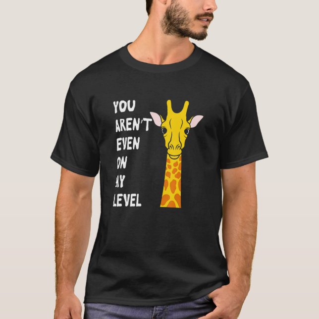Funny Giraffe T-Shirt (Vorderseite)