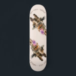 Funny Giraffe Tongue Out and Playful Wink - Lächel Skateboard<br><div class="desc">Funny Giraffe Tongue Out and Playful Wink - Lächeln Tier Cartoon Zeichnend - Wählen / Fügen Sie Ihren einzigartigen Text / Schriftart / Farbe - Make Your Special Gift - Neu vergrössern und verschieben oder entfernen und hinzufügen / Bild mit Anpassungs-Tool ! - Zeichn und Design von MIGNED. Sie können...</div>