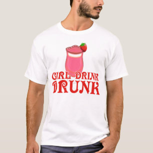 Funny Girl Drink Betrunken T-Shirt