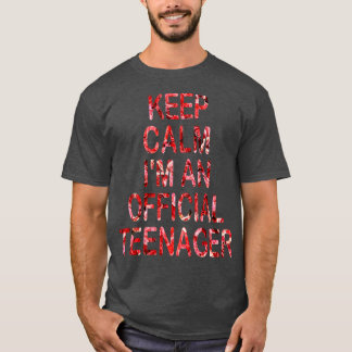 Funny Girl nager Behalte Calm Birthday Offiziell 1 T-Shirt