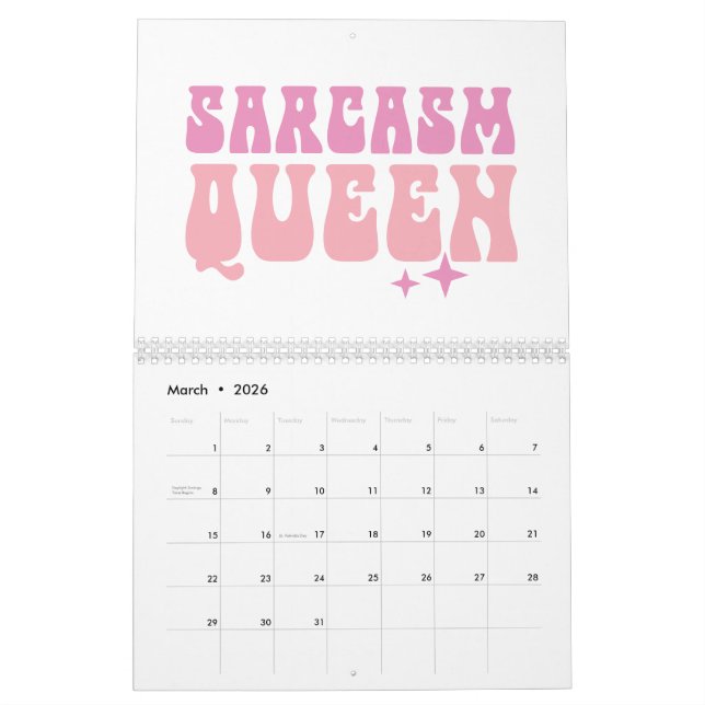 Funny Girl Pink Quotes Kalender (Mär 2026)