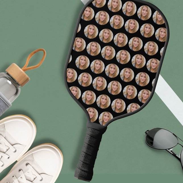 Funny Girlfriend oder Boyfriend Foto Custom Pictur Pickleball Schläger (Von Creator hochgeladen)