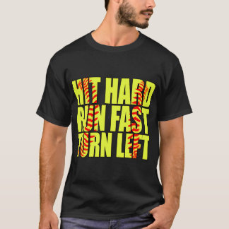 Funny Girls Softball Design ideal für Teens Women T-Shirt