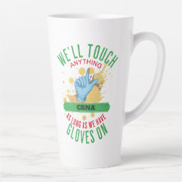 Funny Glove Customizable (Medical Job) - CRNA Milchtasse